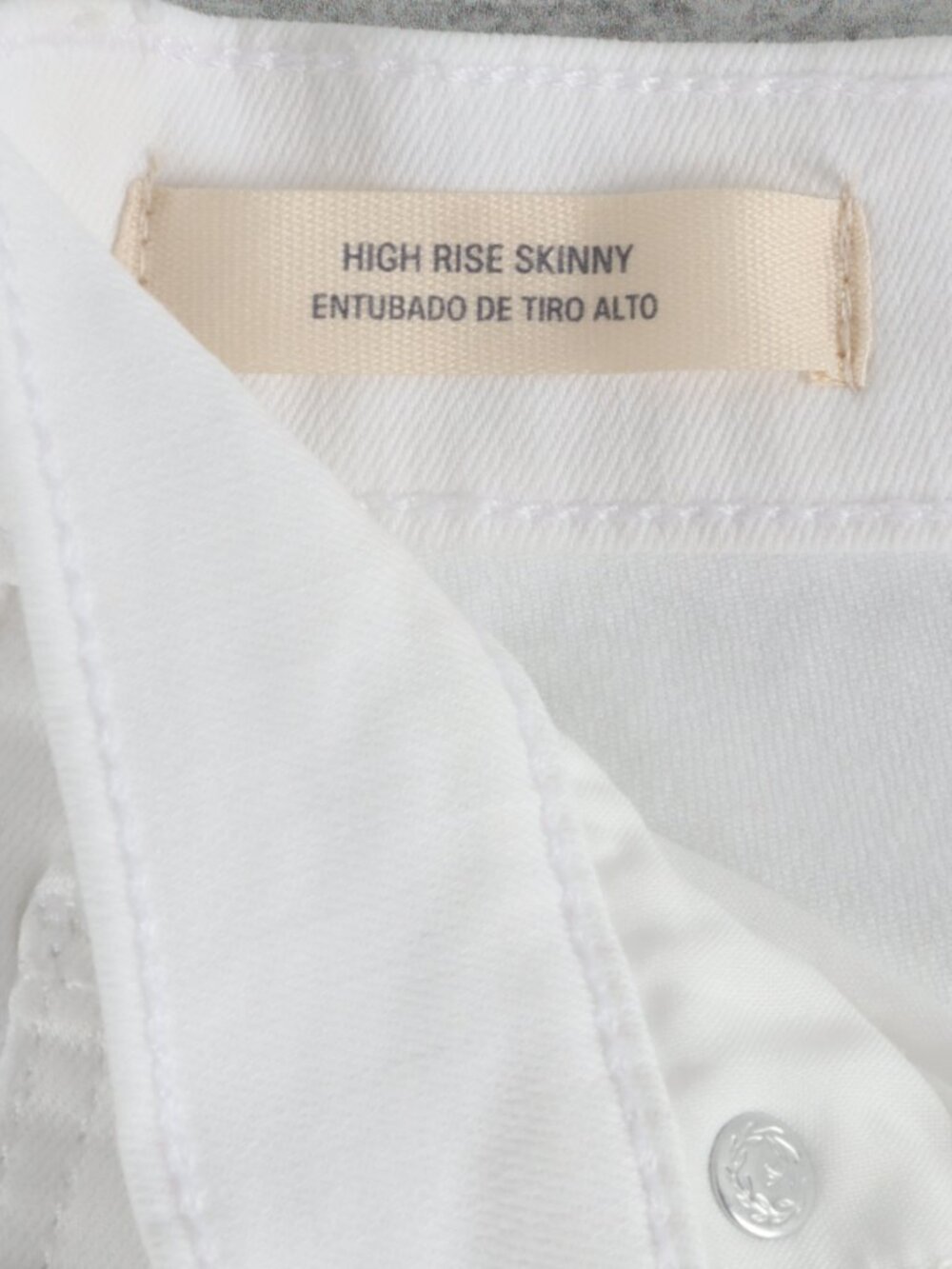 Universal Threads White Stretch Jeans Women's Size O/R - Picture 4 of 5
